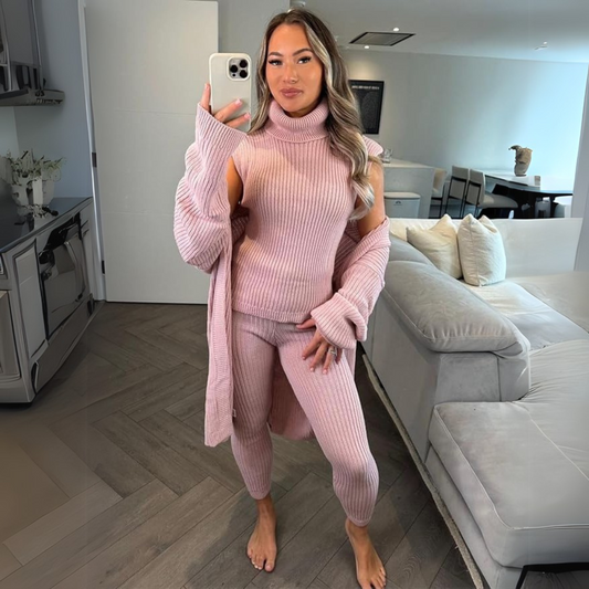 Knitted Tracksuit - 3 Piece Sets